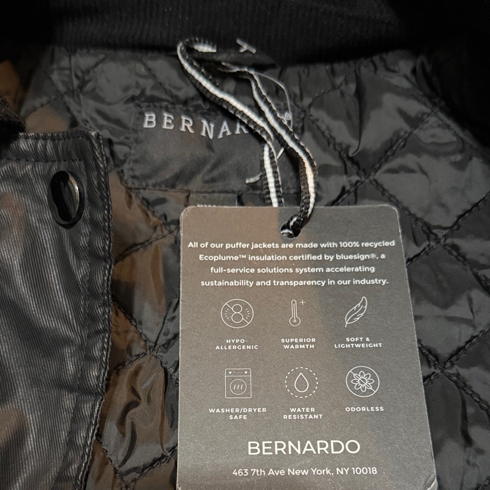Bernardo Waxed Cotton Twill Coat XS Pit to Pit 22”, length 38” NWT - Picture 9 of 14